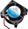 WINSINN 25mm Fan 5V DC Brushless Quiet Cooling 2510 25x10mm for 3D Printer Notebook - 2Pin 0.1A 0.5W 8500-10% RPM (Pack of 5Pcs
