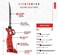 BUBBA Li-Ion Cordless Electric Fillet Knife with Non-Slip Grip Handle, 4 Ti-Nitride S.S. Coated Non-Stick Reciprocating Blades, Charger and Case for Fishing