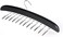 SunTrade Wooden Tie Hanger,24 Tie Organizer Rack Hanger Holder Hook (Black, 24 Hooks