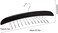 SunTrade Wooden Tie Hanger,24 Tie Organizer Rack Hanger Holder Hook (Black, 24 Hooks