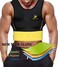NINGMI Sweat Vest for Men Neoprene Waist Trainer Tank Weighted Vest Waist Trimmer Sauna Suit Running Vest