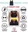 NINGMI Sweat Vest for Men Neoprene Waist Trainer Tank Weighted Vest Waist Trimmer Sauna Suit Running Vest