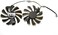مروحة تبريد بطاقة الفيديو inRobert GF10012H12SPA 12V 0.5A 95mm 4Pin لبطاقة الرسومات ZOTAC GeForce GTX 1080 AMP Edition