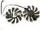 مروحة تبريد بطاقة الفيديو inRobert GF10012H12SPA 12V 0.5A 95mm 4Pin لبطاقة الرسومات ZOTAC GeForce GTX 1080 AMP Edition