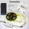 VIPMOON DC5~24V SP108E WiFi Controller for SK6812 SK6812-RGBW WS2812 WS2813 WS2815 AL2815 Strip Light,iOS/Android App Group Control