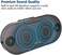 Besign BK06 Bluetooth 5.0 in-car Speakerphone with Visor Clip, Wireless Car Kit for Hands-Free TalkingMusic Streaming, Connects with SiriGoogle Assistant, Auto On Off, Dual 2W Speakers