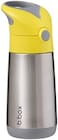 b.box 12 oz Insulated Drink BottleKeeps Drinks Cold up to 8 Hours, Warm up to 6 HoursDouble Wall Stainless Steel (Lemon Sherbet, 12 oz