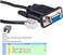 كابل وحدة تحكم تسلسلي لشبكة LAN من نوع Suamdoen DB9 إلى RJ11 RJ12 6P6C لتوصيل محركات Sevo Drive Leadshine Stepper