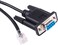 كابل وحدة تحكم تسلسلي لشبكة LAN من نوع Suamdoen DB9 إلى RJ11 RJ12 6P6C لتوصيل محركات Sevo Drive Leadshine Stepper