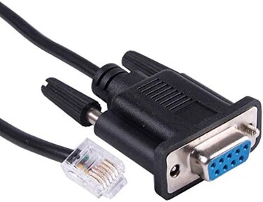 كابل وحدة تحكم تسلسلي لشبكة LAN من نوع Suamdoen DB9 إلى RJ11 RJ12 6P6C لتوصيل محركات Sevo Drive Leadshine Stepper