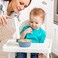 WEESPROUT Bamboo Toddler Bowls - 4 pc Set (10 fl oz- The Best Premium Eco Friendly, Non Toxic, Bamboo Bowls for Kids - Dishwasher Safe - Natural BPA Free Non Toxic Baby Bowls