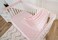 American Baby Company Heavenly Soft Chenille Sherpa Receiving Blanket, 3D Pink Cloud, 30" x 35", for Girls(Pack of 1