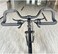 مقود دراجة UPANBIKE على شكل فراشة، مصنوع من سبائك الألومنيوم، عريض، ثلاثي الأبعاد، مع غطاء إسفنجي، مناسب للدراجات الجبلية ودراجات الطرق (31.8 مم × 620 مم)