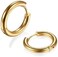 Gabry&amp;jwl 316L Surgical Stainless Steel Huggie Hoop Earrings 6mm 8mm 10mm 11mm 12mm 14mm Hypoallergenic Earrings Hoop Cartilage Helix Lobes Hinged Sleeper Earrings For Men Women Girls