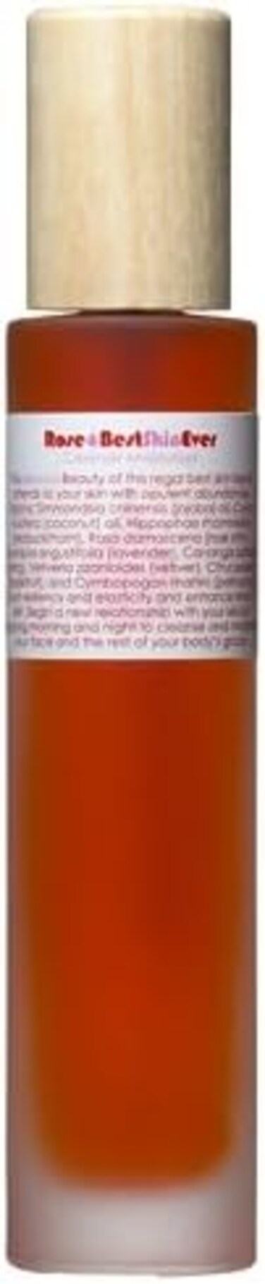 Living Libations - Organic Best Skin Ever All-In-One Facial Cleanser, ExfoliatorMoisturizerNatural, Wildcrafted, Vegan Clean Beauty (Rose, 3.4 fl oz100 mL
