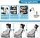 Mybow Wheelchair Headrest Neck Support Head Padding AdjustablePortable for Adults Travel Wheelchair Accessories for 16"-20" B07L4DCJB4