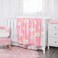 TILLYOU Micro-Fleece Plush Soft Baby Blanket Allergy-Free Fluffy Warm Toddler Bed/Crib Blanket, Overized Lightweight Flannel Daycare Nap Blanket/Kids Sleeping/Tummy Time Blanket, 39x47 Pink Cloud