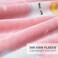 TILLYOU Micro-Fleece Plush Soft Baby Blanket Allergy-Free Fluffy Warm Toddler Bed/Crib Blanket, Overized Lightweight Flannel Daycare Nap Blanket/Kids Sleeping/Tummy Time Blanket, 39x47 Pink Cloud