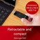 Buffalo External SSD 2TB - Up to 600MB/s - USB-C - USB-A - USB 3.2 Gen 2 (Compatible with PS4 / PS5 / Windows/Mac- External Solid State Drive Stick - &lrm;&lrm;SSD-PUT2.0U3B