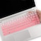 MUBUY-GOL Keyboard Cover Design for HP Pavilion x360 14" Laptop 14M-BA 14M-CD 14-BF 14-BW 14-cm Series 14M-BA011DX 14M-BA013DX 14M-BA015DX 14M-BA114DX 14M-CD0001DX 14M-CD0003DX -Gradual Pink