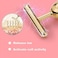 Yeamon 2-IN-1 Beauty Bar 24k Golden Pulse Facial Face Massager,Electric 3D Roller and T Shape Arm Eye Nose Head Massager Instant Face Lift,Anti-Wrinkles,Skin Tightening,Face Firming