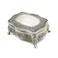 falado Wingostore Emboss Alloy Metal Music Box Wind Up and Golden Movement Music Box for Christmas/Birthday/Valentine's Day (HearShapedMetalYMSS, You are My Sunshine