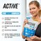 ACTIVE Wear Laundry Detergent - Formulated for Sweat and Workout Clothes - Natural Performance Sport-Wash Concentrate - Enzyme Booster Deodorizer - Powder Wash for wear Gym Apparel (90 Loads