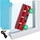Tyroler Bright Tools The Glider D4 Magnetic Window Cleaner Universal Fits Any Windows thickness In The World 2-40mm Due to Adjustable Force Control. 3M Long Anti-Falling Rope Window Cleaning Tools