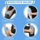 TruHealth Reusable Gel Ice Packs (2 Pack- FSA HSA Approved Large Size 4.5 x 9.5 in for Body Pain and Injuries, Cold Compress Therapy - Reduces Back Pain, Knee Pain Quickly - Stays Frozen and Soft