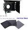 Run Shuangyu 3Pcs Set 4x4 Full Neutral Density ND2ND4ND8 Filter ND2 4 8 ND Filter with Bag for Swing Away Matte Box Holder