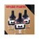 Twidec /3Pcs Heavy Duty Rocker Momentary Toggle Switch 20A 125V SPDT 3 Position 3 Pin (ON-Off-(ONSwitch with Metal Bat Waterproof Boot Cap Cover Ten-123