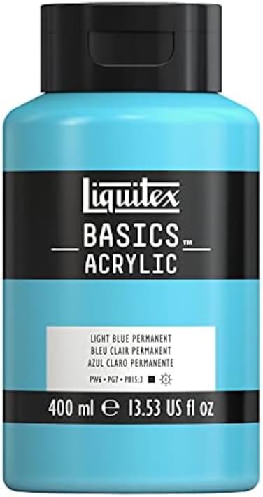 Liquitex BASICS 400ML LT BLUE PERMANENT
