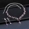 LILIE&amp;WHITE LILIEWHITE Clear Crystal and Cubic Zircon Necklace and Earrings Jewelry Set for Women Wedding Accessories