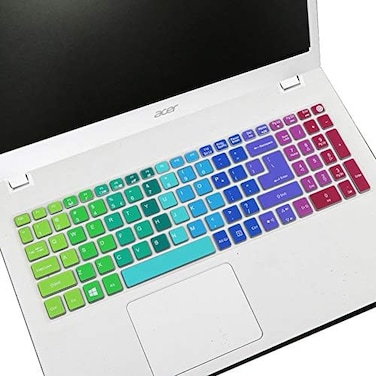 MUBUY-GOL MUBUY Keyboard Cover Fit 2019 2018 2017 Acer Aspire E15 E5-575 E5-576G E5-573G ES15 ES1-572Aspire E 17 E5-772GAspire V15 V17 VN7-592G VN7-792G F15 F5-571 F5-573G / Aspire A315 A515 A715, Rai