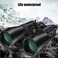 BORWOLF High Magnification HD Professional Zoom Binoculars 10-380X100 Telescope High Power 10-30X Binoculars for Bird Watching