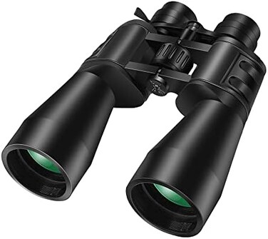 BORWOLF High Magnification HD Professional Zoom Binoculars 10-380X100 Telescope High Power 10-30X Binoculars for Bird Watching