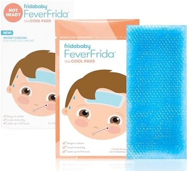 Frida Baby Feverfrida Cool Pads, Blue, 5 Count (Pack Of 1