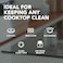 Weiman Cooktop and Stove Top Cleaner Kit - Glass Cook Top Cleaner and Polish 10 oz. Scrubbing Pad, Cleaning Tool, Razor, Scraper