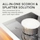 Weiman Cooktop and Stove Top Cleaner Kit - Glass Cook Top Cleaner and Polish 10 oz. Scrubbing Pad, Cleaning Tool, Razor, Scraper