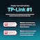 نظام TP-Link Deco AX3000 WiFi 6 Mesh (Deco X55 - يغطي مساحة تصل إلى 6500 قدم مربع، يحل محل جهاز التوجيه اللاسلكي وموسع نطاق الشبكة، 3 منافذ جيجابت لكل وحدة، يدعم وصلة إيثرنت خلفية (عبوة من 3 قطع)