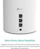 نظام TP-Link Deco AX3000 WiFi 6 Mesh (Deco X55 - يغطي مساحة تصل إلى 6500 قدم مربع، يحل محل جهاز التوجيه اللاسلكي وموسع نطاق الشبكة، 3 منافذ جيجابت لكل وحدة، يدعم وصلة إيثرنت خلفية (عبوة من 3 قطع)