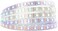 BTF-LIGHTING WS2815 (Upgraded WS2812B16.4ft 300 Pixels Magic Dream Color Individually Addressable RGB LED Flexible Strip Light 5050 SMD Dual Signal IP67 Tube Waterproof DC12V White PCB