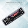 fosa DC 5V/12V Bluetooth 5.0 Audio Decoder Board Audio Module USB AUX SD FM Radio Lossless MP3/WMA/WAV/FLAC/APE Decoder Board Module, Colors Screen Display(Black