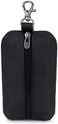Auony Unisex Genuine Leather Key Case Wallet Pouch Bag Keychain Holder with Key RingZipper