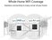 ASUS ZenWiFi AC Whole-Home Tri-Band Mesh System (CT8 2 Pack CharcoalCoverage up to 5,400 sq.ft, AC3000, WiFi, Life-time Free Network Security and Parental Controls, 4X Gigabit Ports, 3 SSIDs