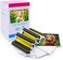خراطيش حبر وورق Suminey المتوافقة مع طابعات Canon Selphy CP1300 وCP1500 (KP-108IN KP108) ثلاثية الألوان و108 ورقات من ورق الصور اللامع مقاس 4×6 بوصة، متوافقة مع طابعات Canon Selphy CP1200 وCP1000 وCP9
