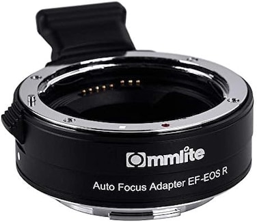 Commlite CM-EF-EOS R Electronic Auto-Focus Lens Mount Adapter Fit for Canon EF/EF-S Lens to Canon EOS R Camera Body Adapter