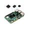 Easycargo Raspberry Pi 4 Heatsink Fan Kit, Cooler 30mm Fan Heatsink for Raspberry Pi 5 4 3 Electronics Robotics Development Boards DIY 3007 30x30x7mm 5V 3.3V Quite Mini Fan Small (Black 2 Pack