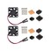 Easycargo Raspberry Pi 4 Heatsink Fan Kit, Cooler 30mm Fan Heatsink for Raspberry Pi 5 4 3 Electronics Robotics Development Boards DIY 3007 30x30x7mm 5V 3.3V Quite Mini Fan Small (Black 2 Pack