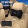 SAMSONITE, Travel Neck Pillow for Car or SUV, Boost your DRIVING COMFORT, High Grade - Memory Foam, Comfortable Headrest Cushion, Fits ALL VEHICLES, Black
